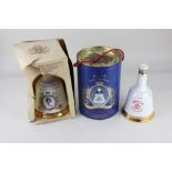 Three Bell's Royal Commemorative scotch whiskey Her Majesty the Queen's 60th birthday 1986, birth of