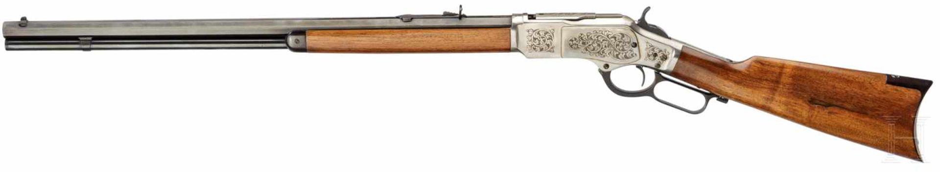 Winchester Mod. 1873 Sporting Rifle, Renato Gamba - Uberti - Bild 2 aus 2