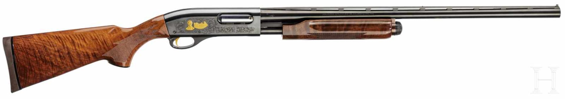 Remington Mod. 870, No 2 of a 3-piece collector's set w/matching numbers, 180th year anniversary