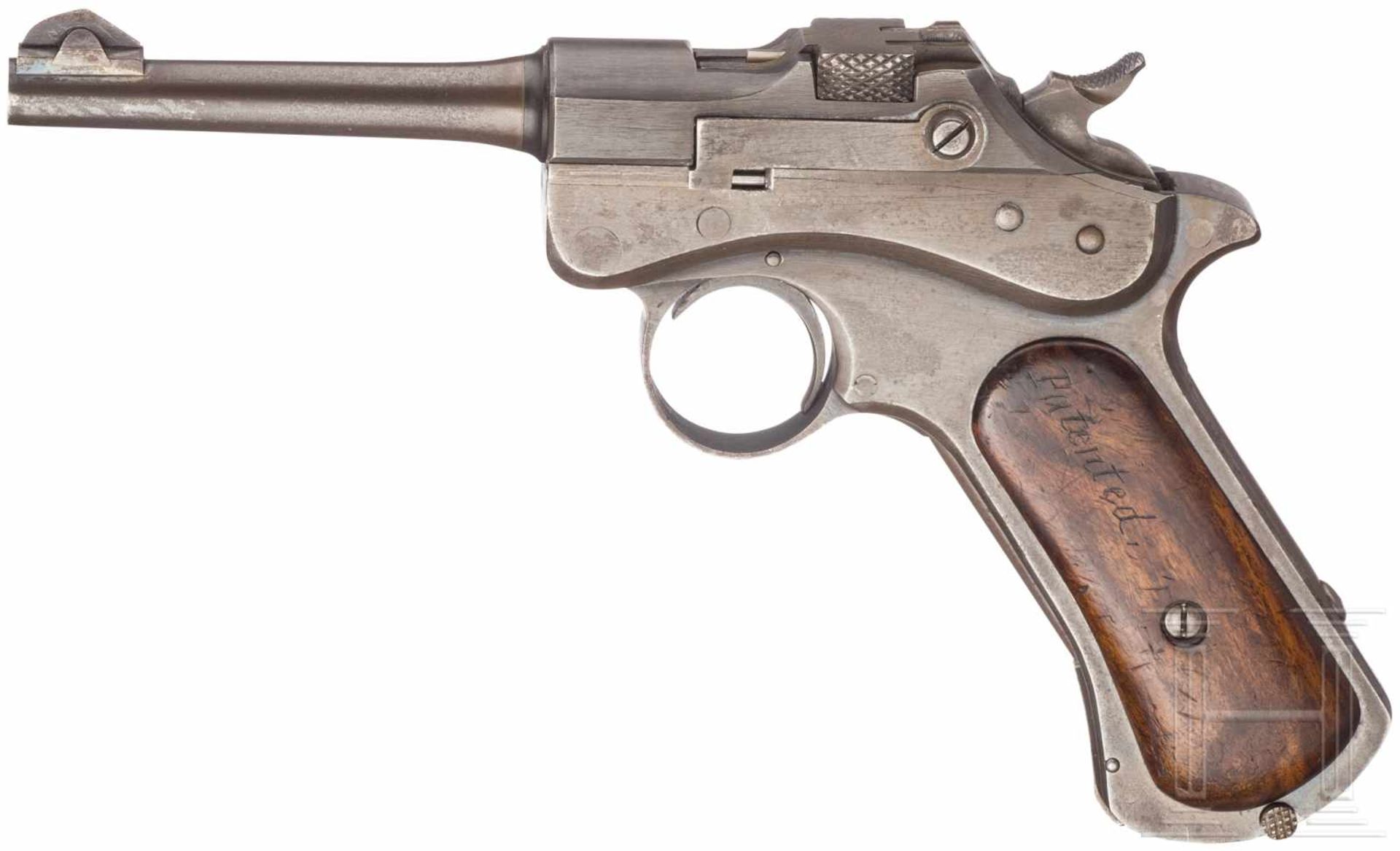 A Knoble automatic pistol