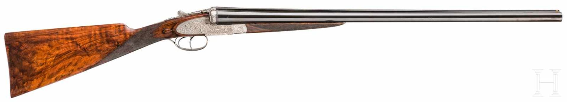 A side-by-side shotgun by Armes Jacquemart, Herstal