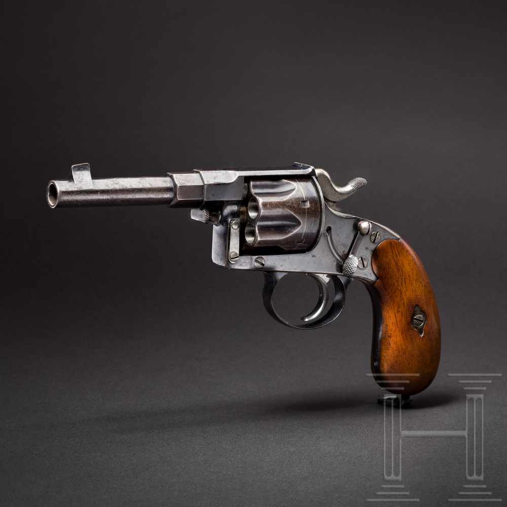 A Reichsrevolver Mod. 1883, model or trial of the manufacturer's Royal Prussian inspection