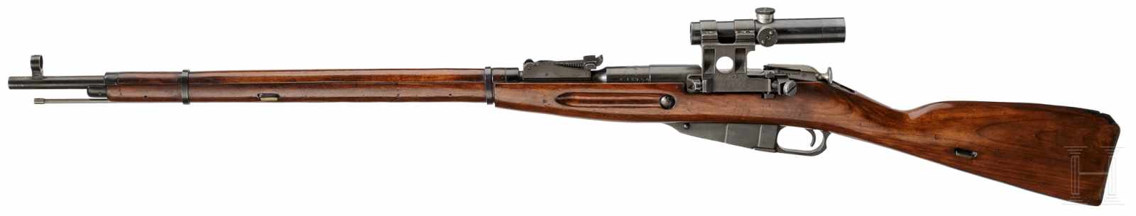 A Sniper Rifle Mosin-Nagant Mod. 1891/30, with original PU-scope - Image 2 of 3