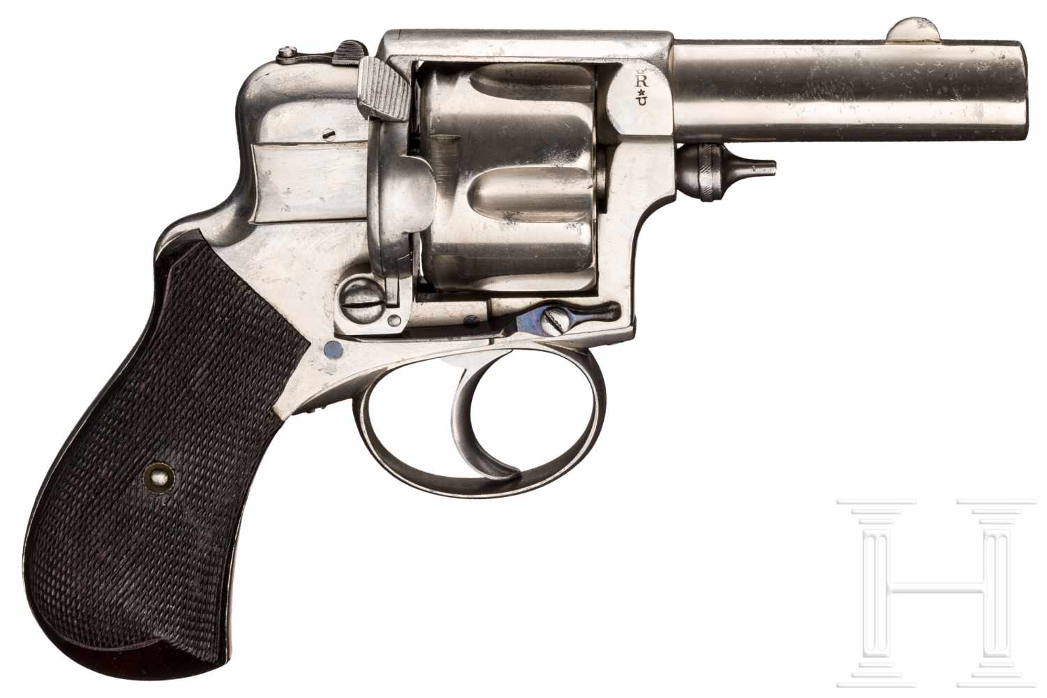 A hammerless Levaux revolver, Liège, prototype, circa 1880< - Image 2 of 2