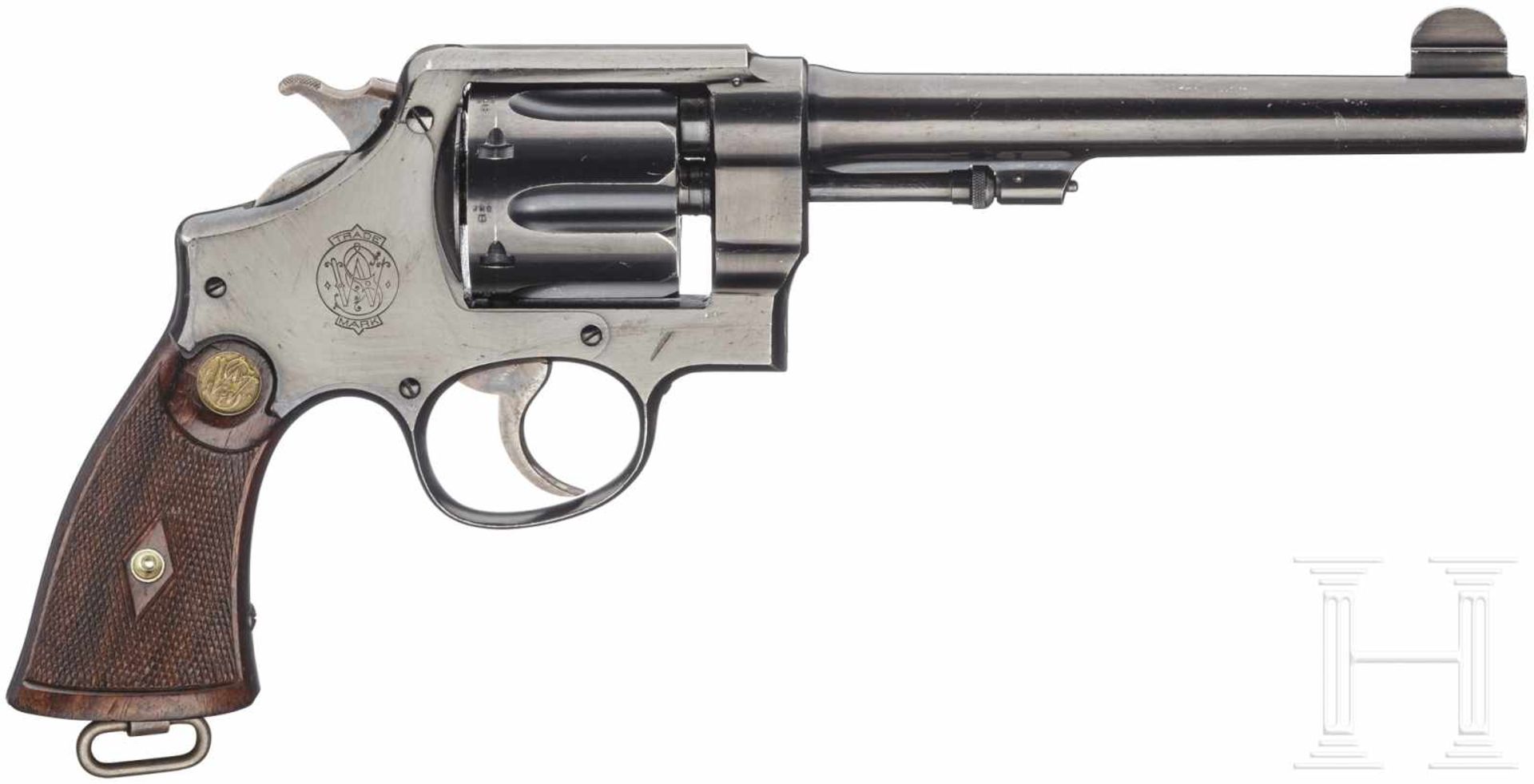 A Smith & Wesson .455 Mark II Hand Ejector, 2nd Model - Bild 2 aus 2