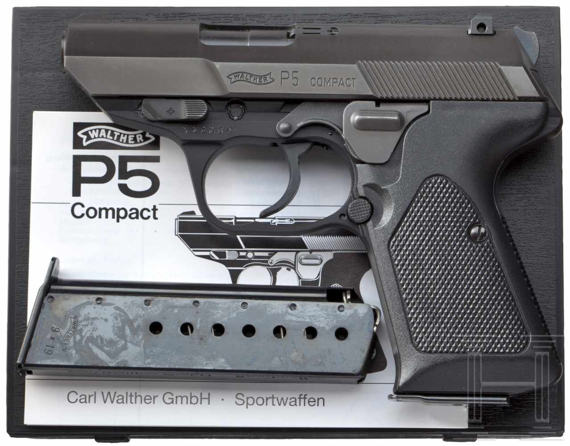 A Walther P 5 Compact, new in box