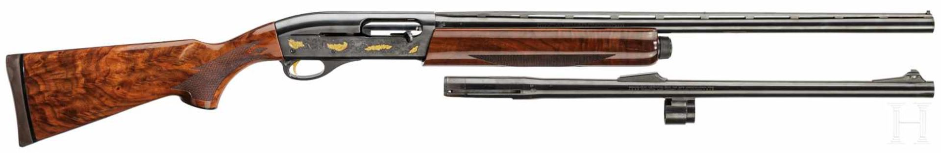 Remington Mod. 11-87 with extra barrel, No 3 of a 3-piece collector's set w/matching numbers,