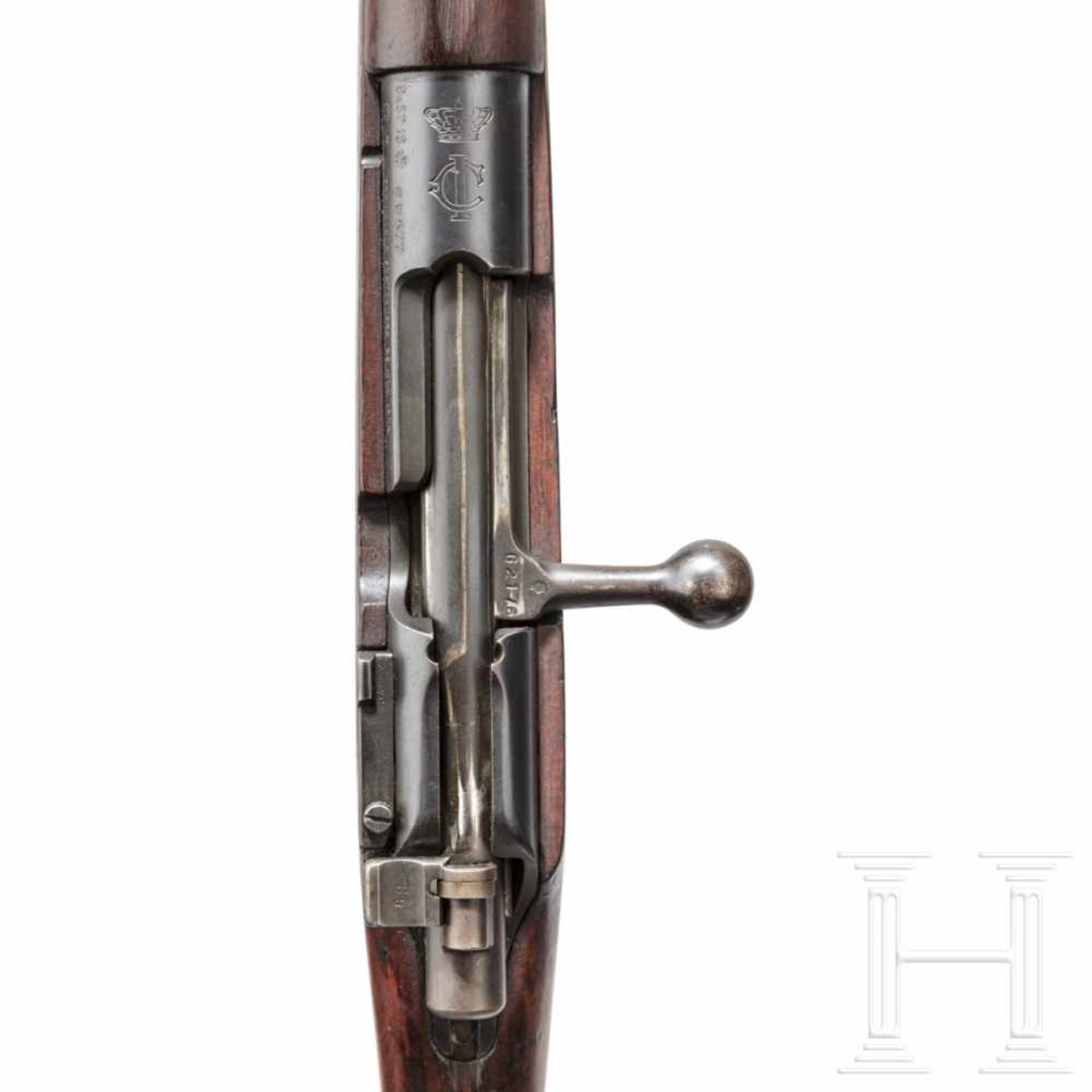 Portugal - Karabiner M 1904 / M 39, DWMKal. 8x57 IS, Nr. G2176, Nummerngleich bis auf Schlößchen. - Bild 3 aus 3