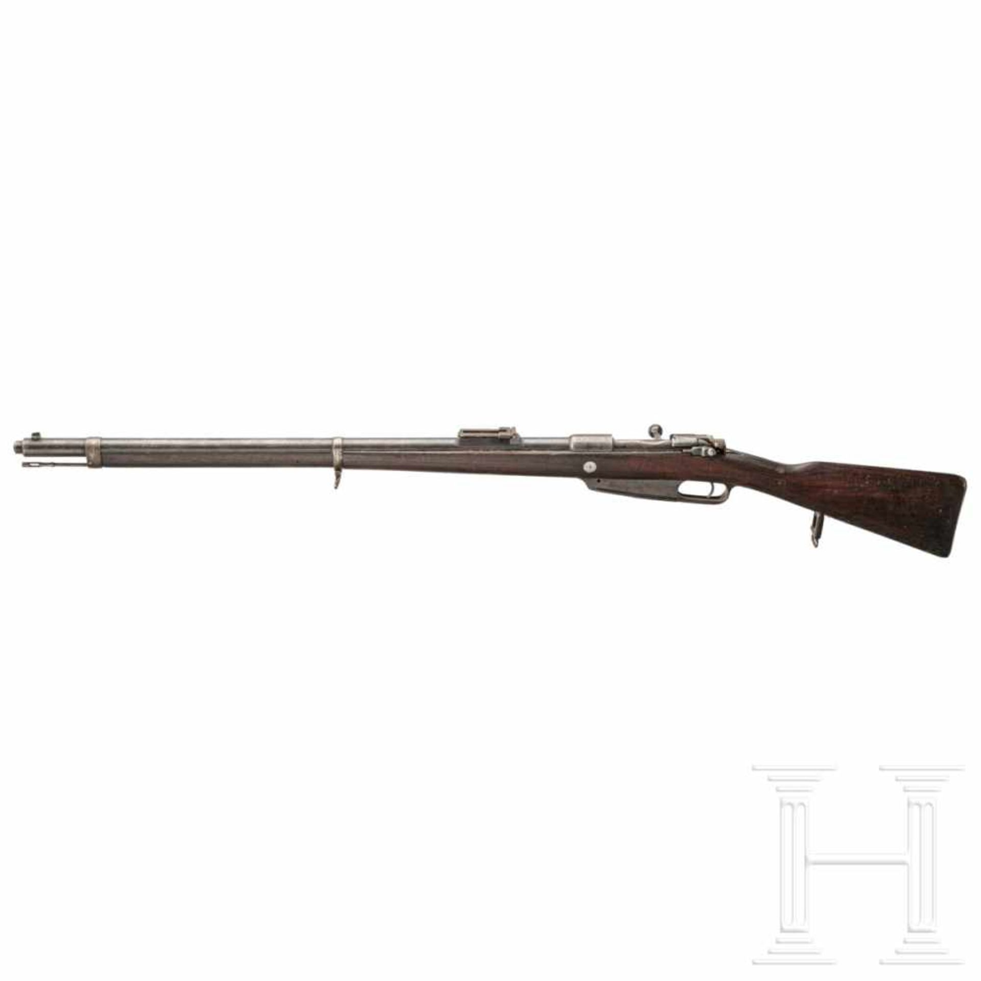 Gewehr 88/05, Danzig, 1890Kal. 8x57 IS, Nr. 5374 o, Nicht nummerngleich, Türken-Verschluss. - Bild 2 aus 3