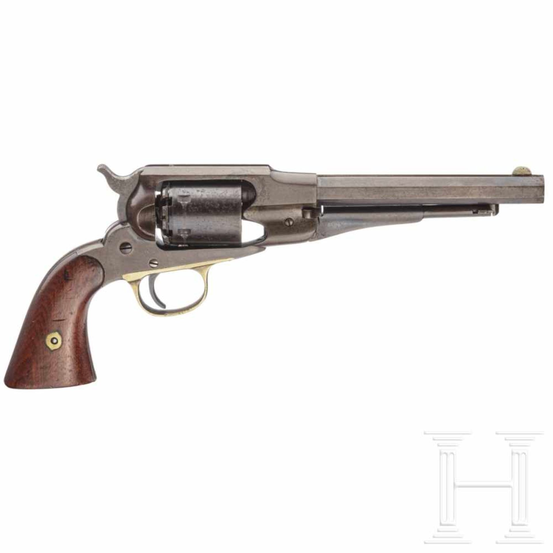 USA - Remington New Model Belt Revolver Conversion, Ilion., New YorkKal. .38 RF, Nr. 7960, SA-