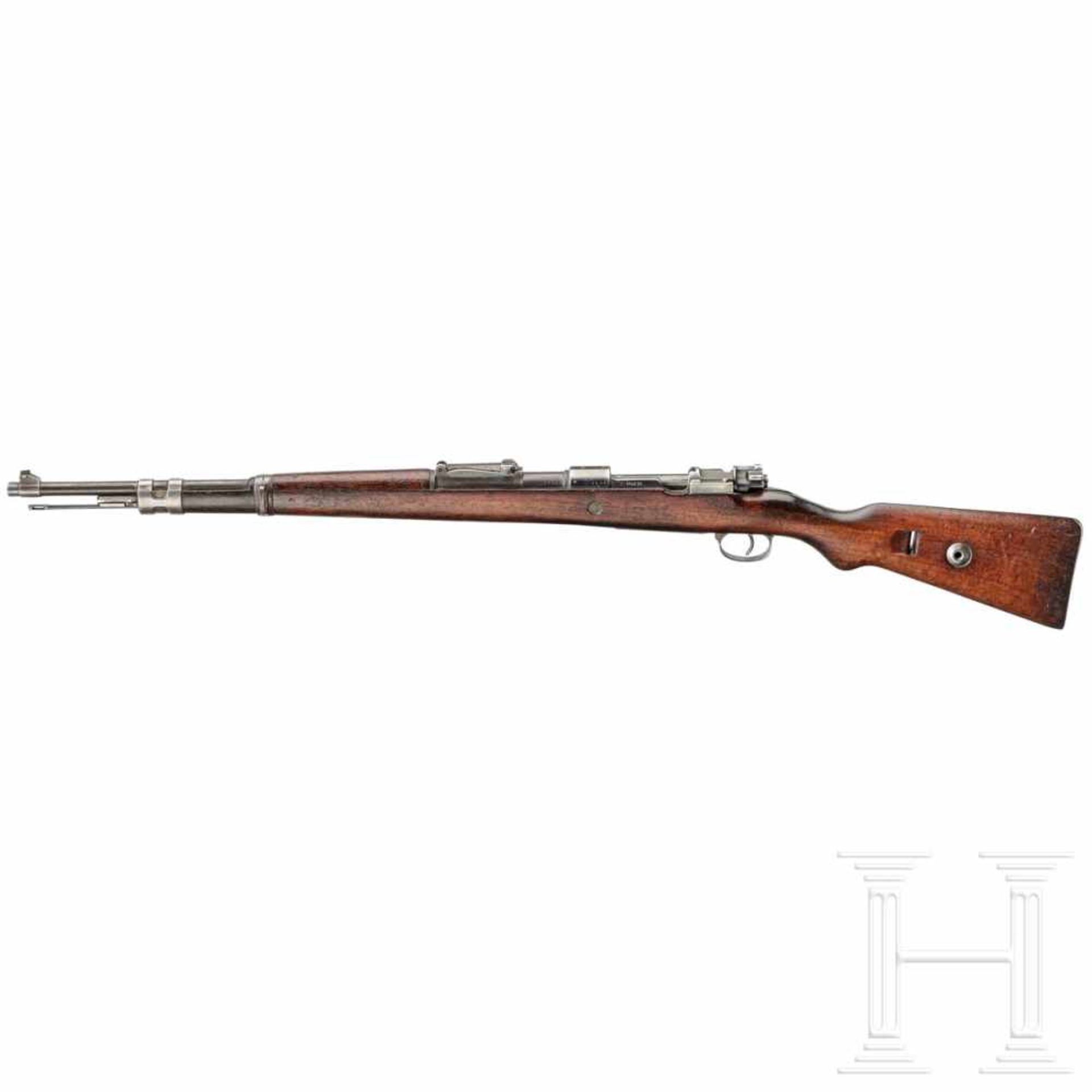 Karabiner 98 k, Code "S/42 - 1937", mit BajonettKal. 8x57 IS, Nr. 4388 L, Nummerngleich bis auf - Bild 2 aus 3