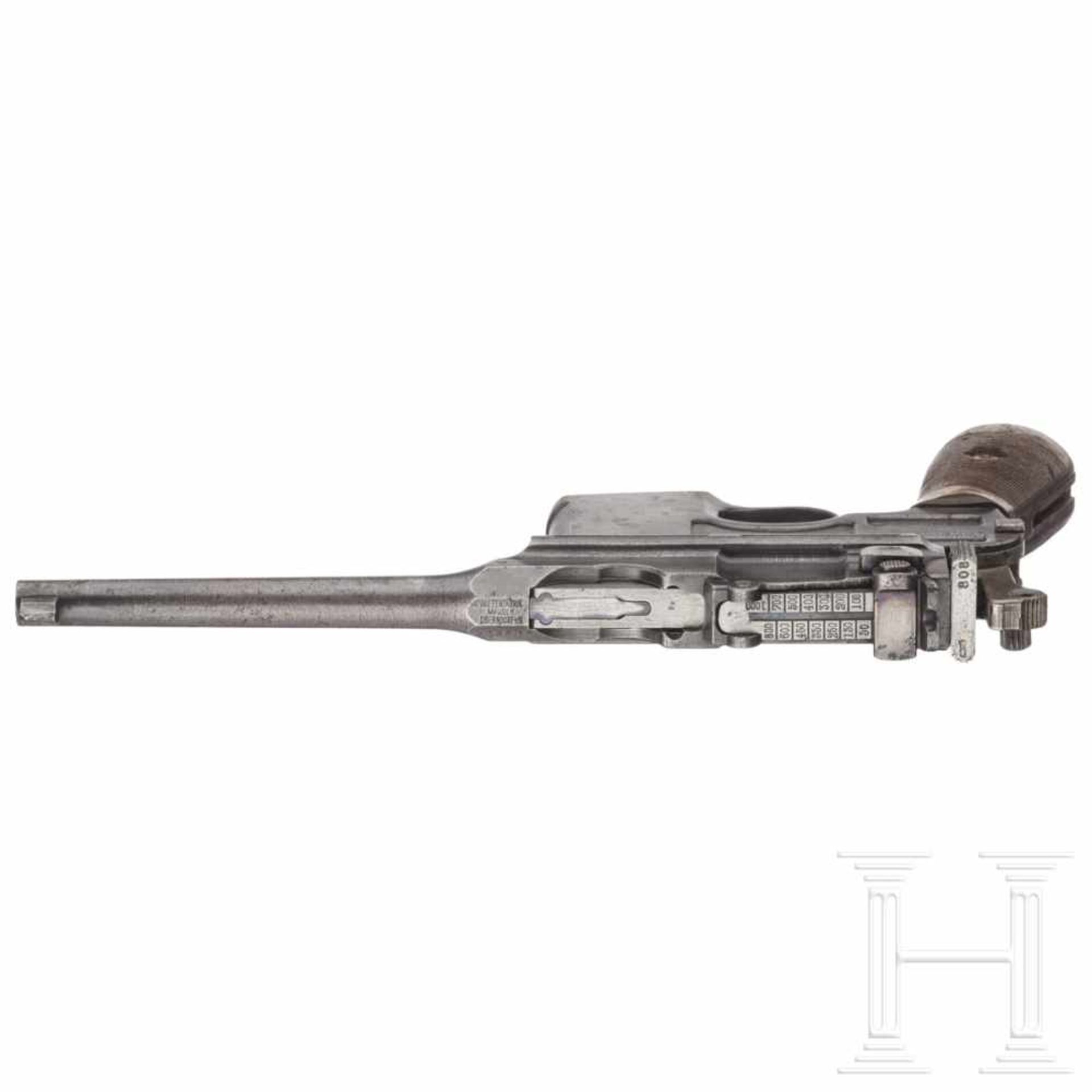 Mauser C 96 "Wartime Commercial", mit AnschlagkastenKal. 7,63 Mauser, Nr. 423808, Äußerlich - Bild 3 aus 5