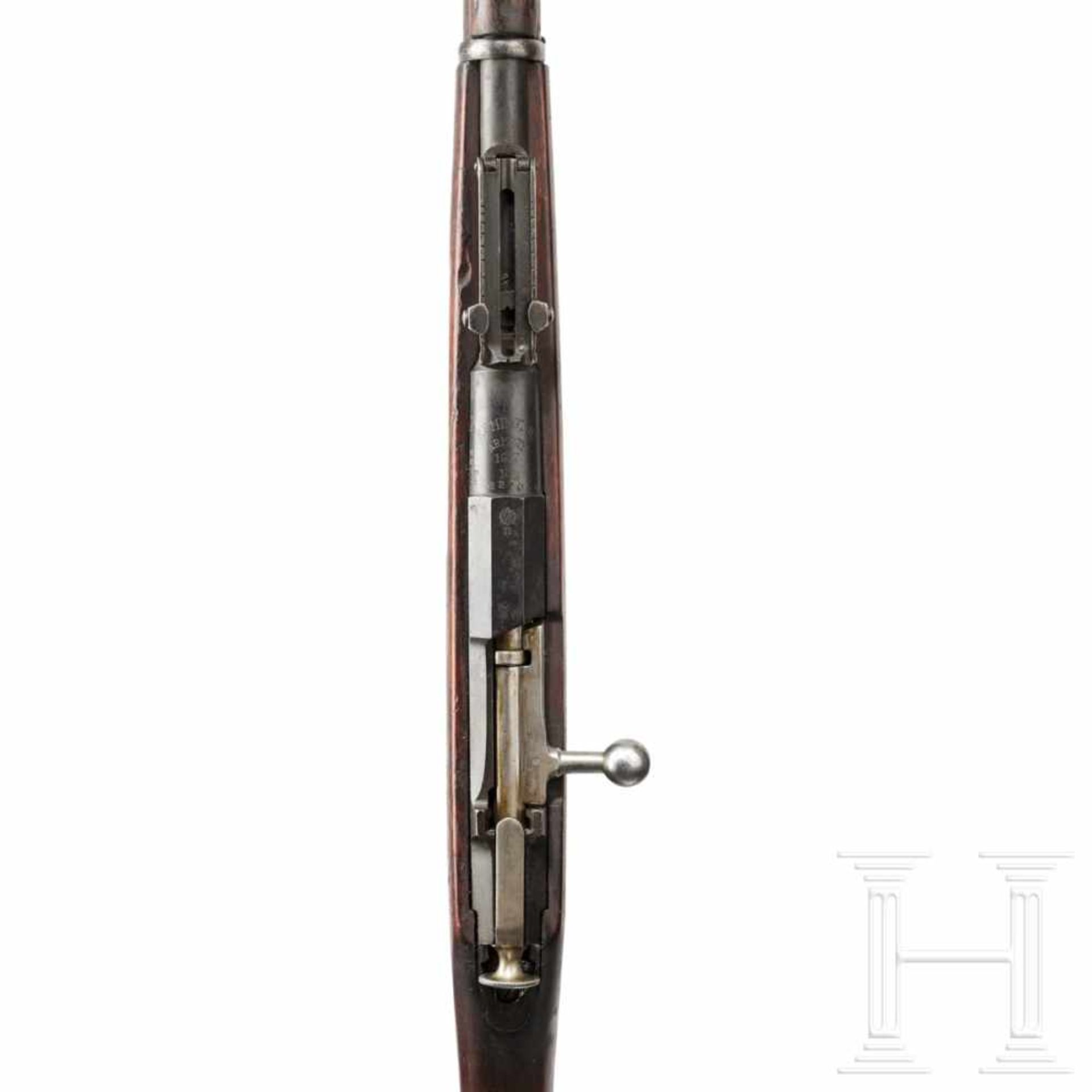 Mosin-Nagant Mod. 1891, RemingtonKal. 7,62x54R, Nr. 227058, nummerngleich. Blanker Lauf. - Bild 3 aus 3