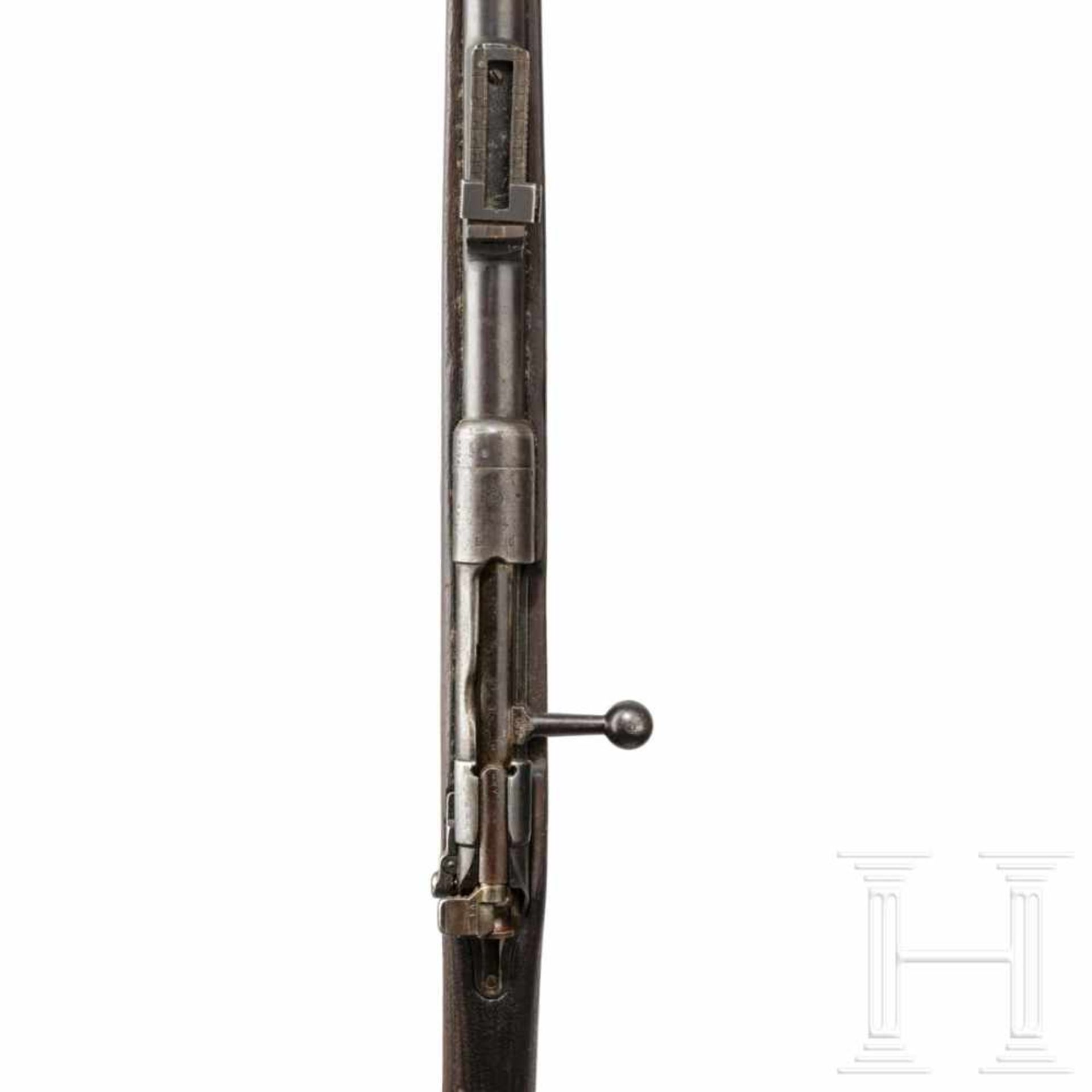 Gewehr 88/05, Danzig, 1890Kal. 8x57 IS, Nr. 5374 o, Nicht nummerngleich, Türken-Verschluss. - Bild 3 aus 3
