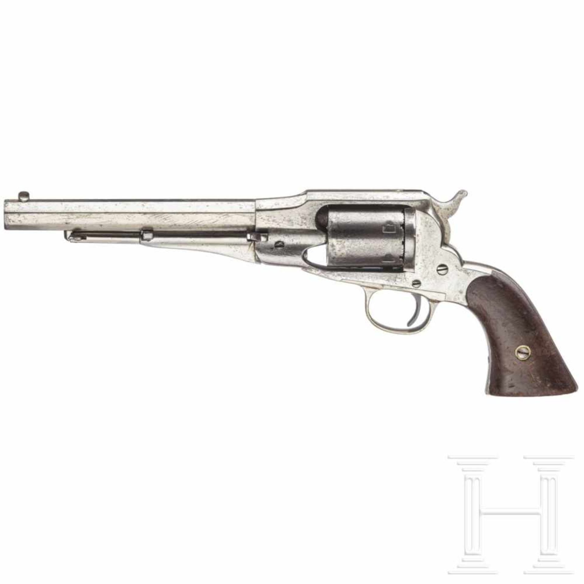 USA - Remington New Model 1863 Navy, Ilion, New YorkKal. .38 RF, Nr. 10866. Sechschüssig,