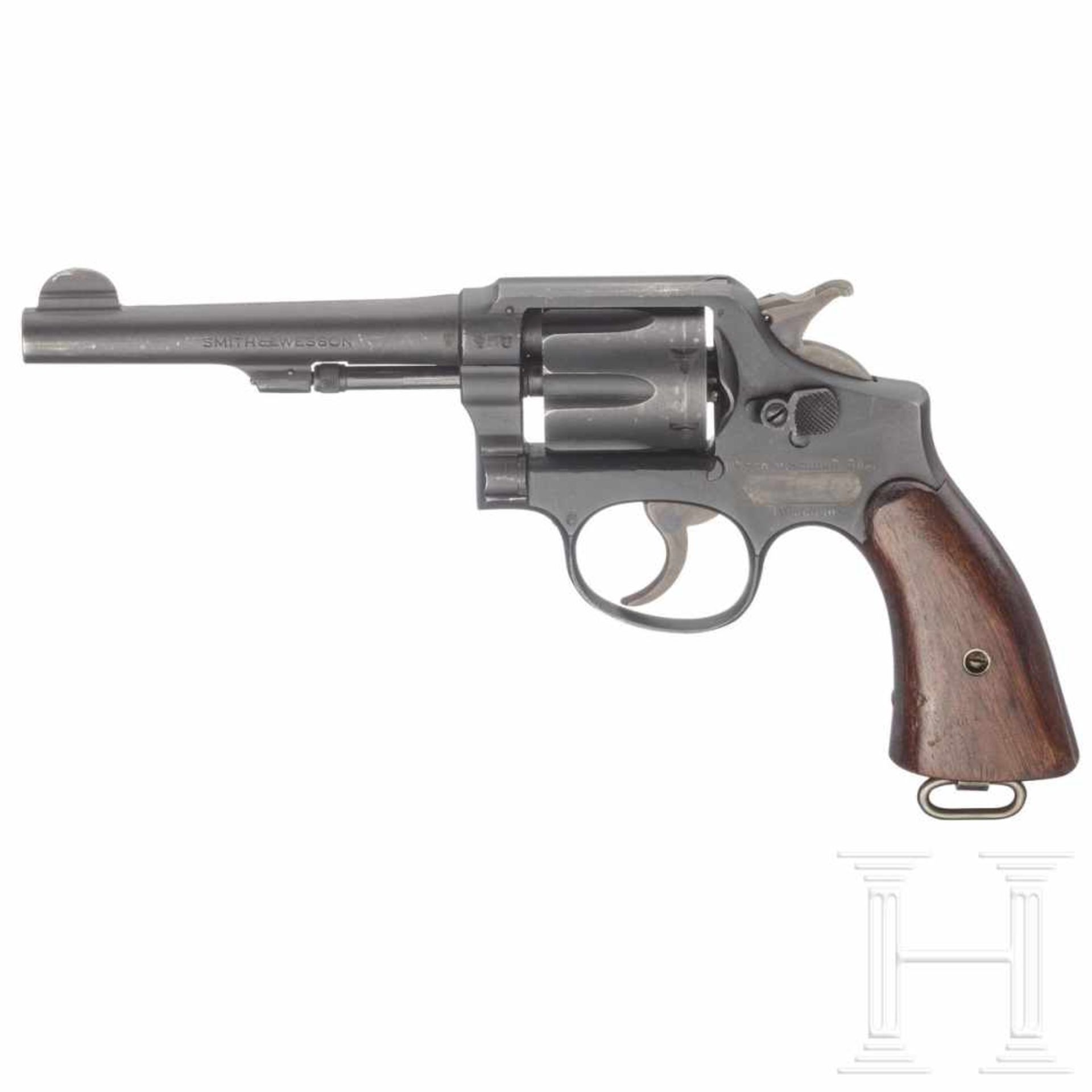 Smith & Wesson M & P, Victory-ModellKal. .38 S&W, Nr. V 671131, nummerngleich. Blanker Lauf, Länge