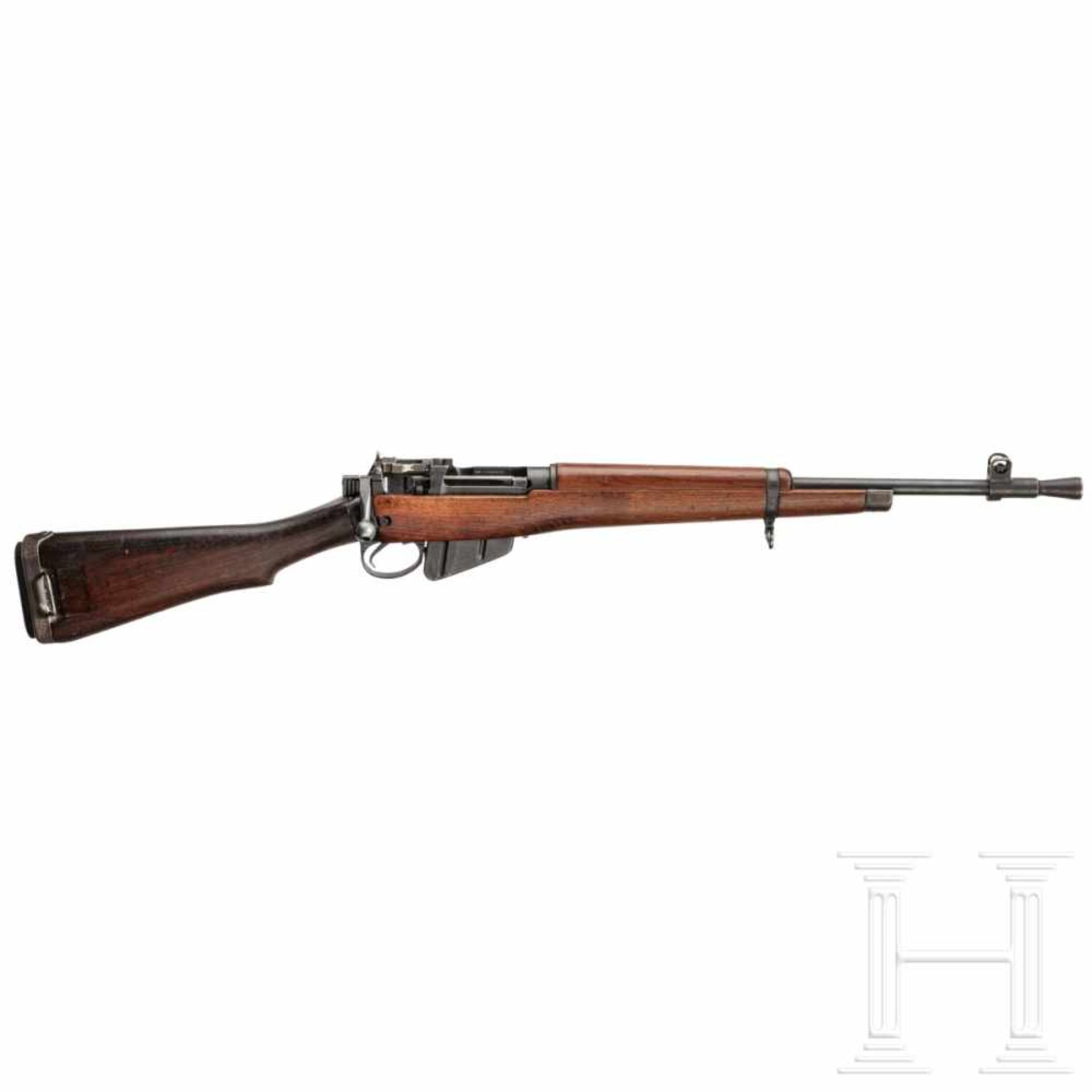 Enfield No. 5 Mk I "Jungle Carbine"Kal. .303 brit., Nr. BD8178. Nummerngleich, Verschluss