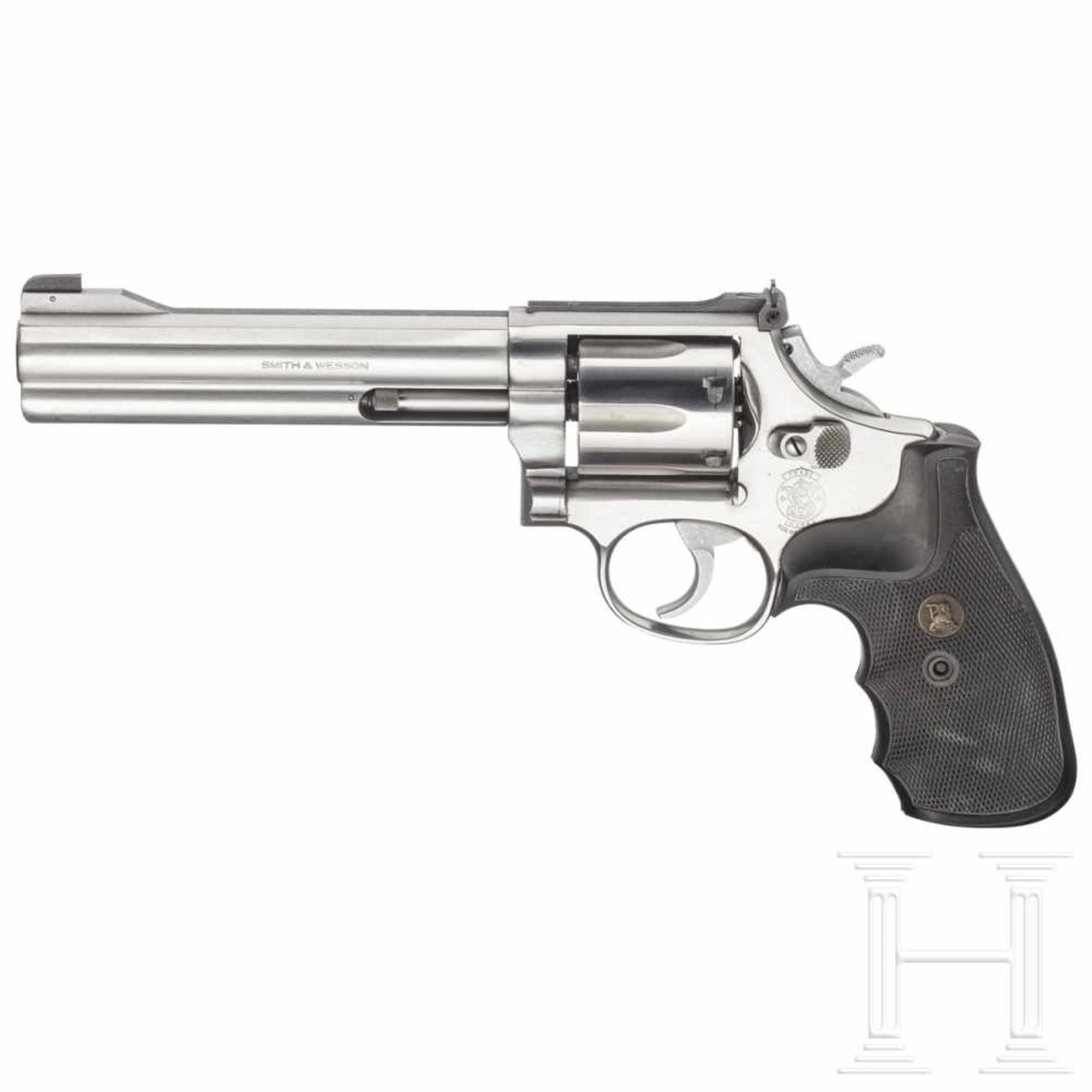 Smith & Wesson Mod. 686, "The .357 Distinguished Combat Magnum StainlessKal. .357 Mag., Nr. AEZ0491,