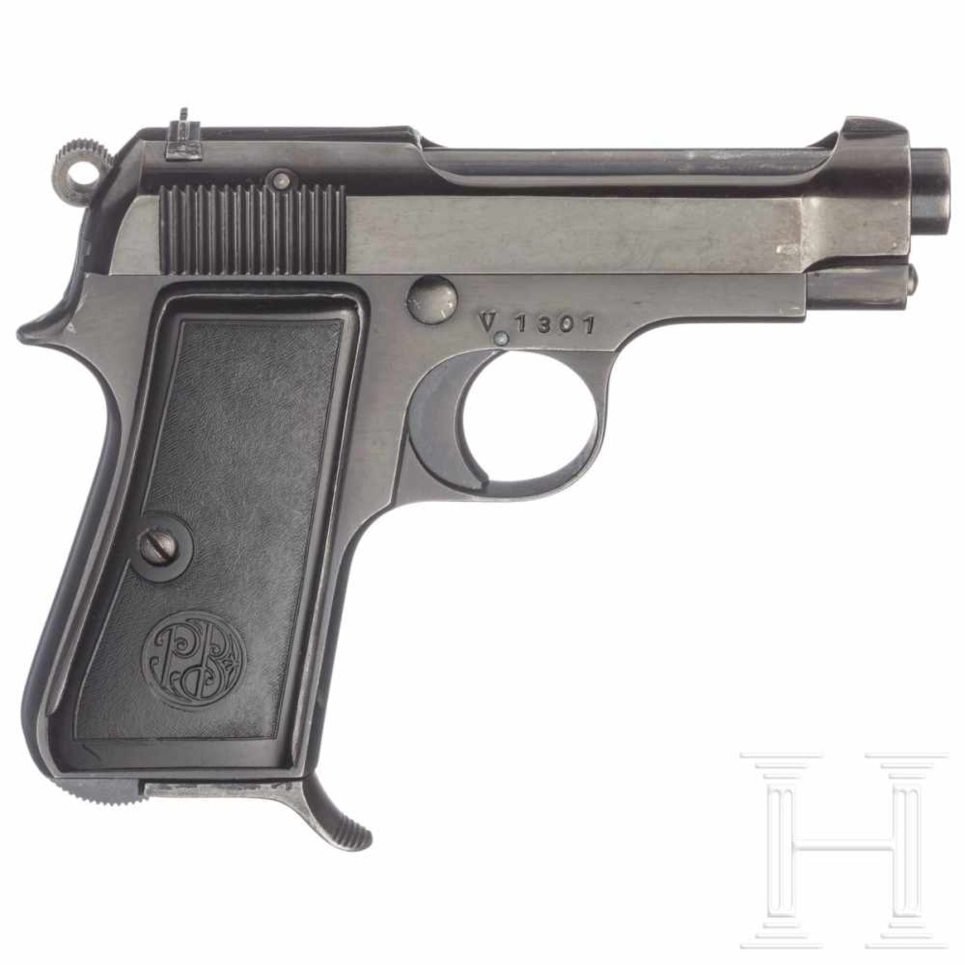 Beretta Mod. 34, unbekannte AusführungKal. 9 mm Brown. kurz, Nr. V 1301, Seriennummer nur rechts - Bild 2 aus 2