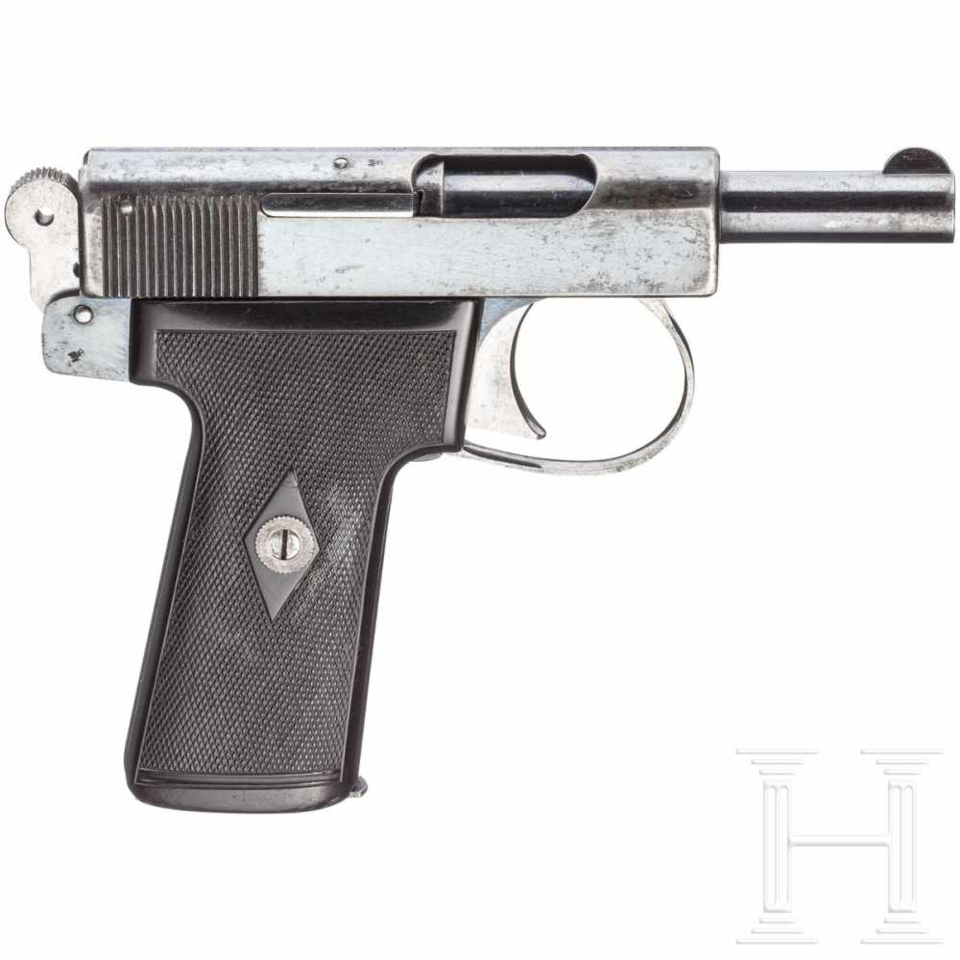 Großbritannien - Webley & Scott Mod. 1910Kal. .380 ACP, Nr. 66922, Blanker Lauf, Länge 3-1/2" (89 - Bild 2 aus 2