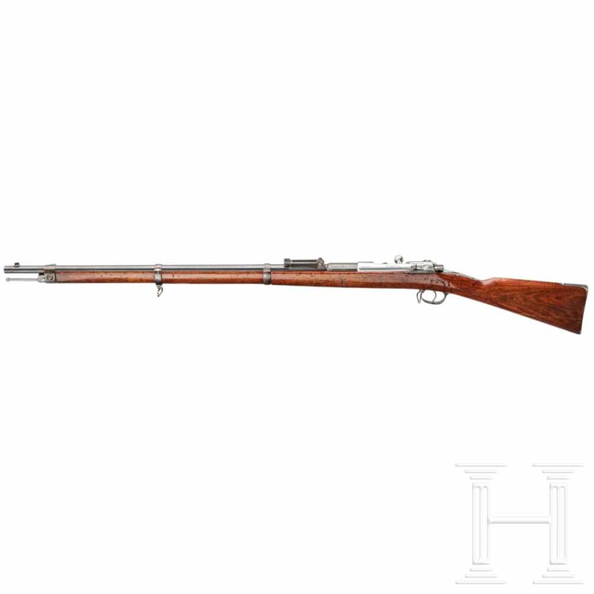 Infanteriegewehr M 1871/84, AmbergKal. 11,15,x60R M71, Nr. 42401, nummerngleich bis auf den - Bild 5 aus 6