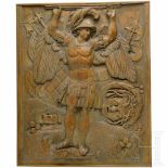 Two French/Italian carved panels, 18th centuryFinely carved beech wood panels with depictions of