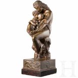 Auguste Hyacinthe Debay, "Eve with her Sons Cain and Abel", dated 1845Bronze, patinated. Depiction