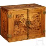 A South German cabinet case with marquetry decoration, probably Innsbruck, circa 1620Rechteckiges