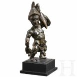 A small Italian bronze sculpture after antique model, 19th centuryThree-dimensional bronze cast,