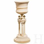 An French ivory goblet, Dieppe, early 19th centuryFreistellbar. Fein beschnitztes und