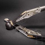 A pair of wheellock puffers for enlisted men of the Saxon Electorate Palace Life Guard (2nd