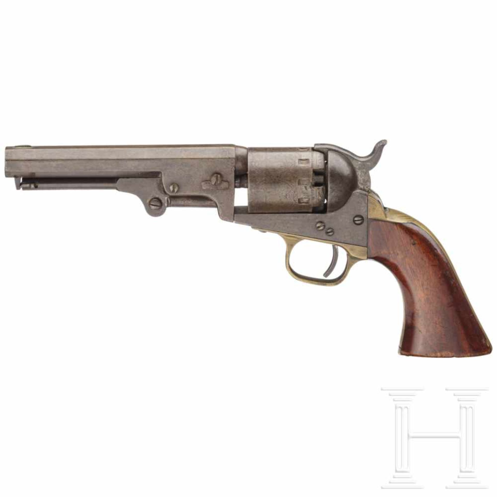 A Manhattan Firearms "Navy Type" RevolverKal. .36 Blackpowder, Nr. 6432, Nummerngleich. Rauer 5"- - Bild 2 aus 3