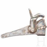 A Maynard "tape-primer" system, Ohio, USA, dated 1856Conical lock with strong hammer. A cover with a