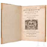 Iusti Lipsi, "Saturnalium Sermonum Libri Duo, Qui de Gladiatoribus", Antwerp, 1604136 paginierte