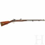 A model 1842/48/54 U/M sniper rifleRifled, octagonal to round barrel in 18 mm calibre with