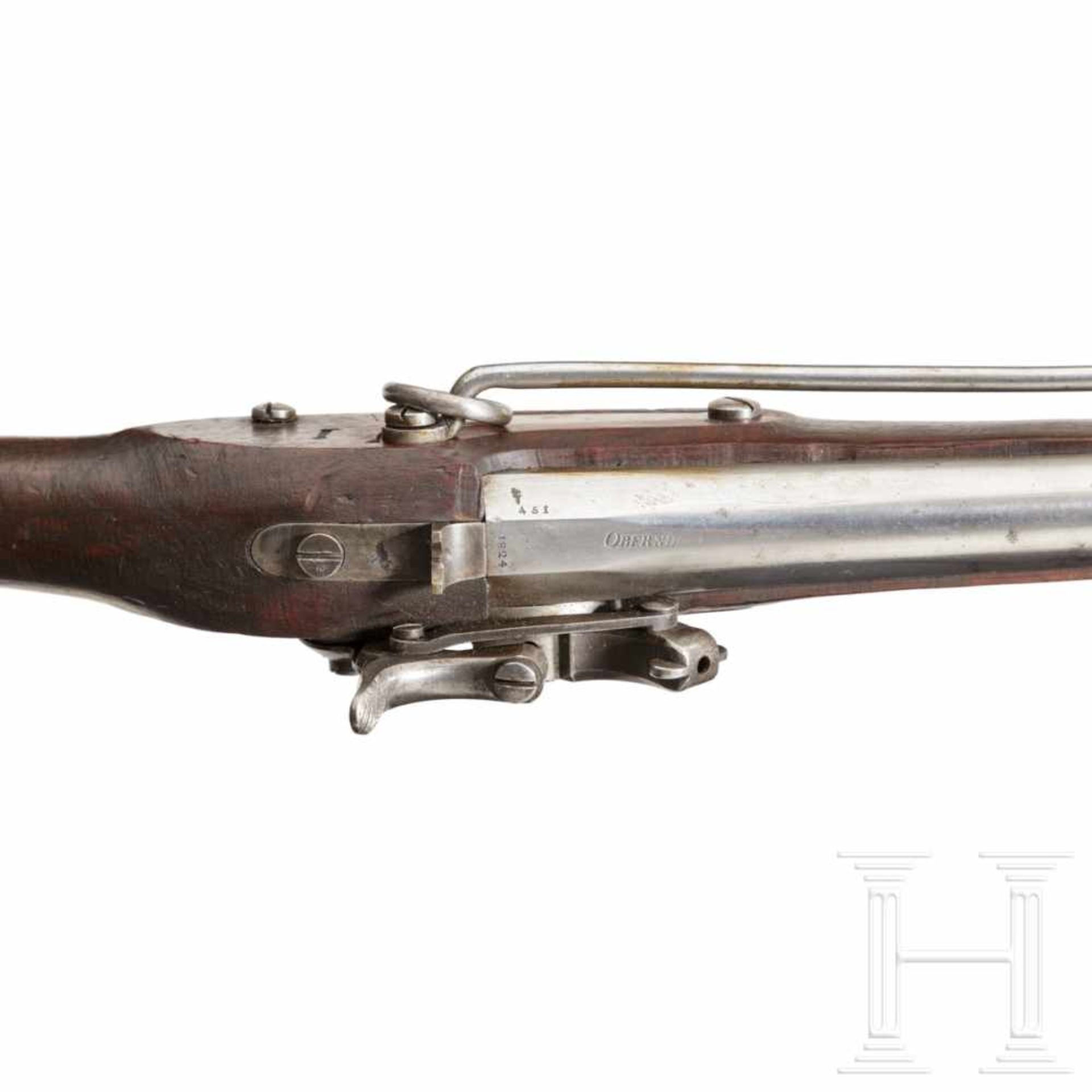 A trial carbine based on the "Lange Schützenkarabiner" (long carbine for infantrymen)Smooth-bore - Bild 4 aus 4