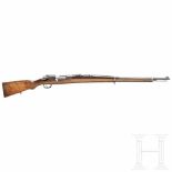 A Mauser-Vergueiro M 1904 rifle, DWMKal. 6,5x58R, Nr. C3912, nicht nummerngleich. Fast blanker Lauf.