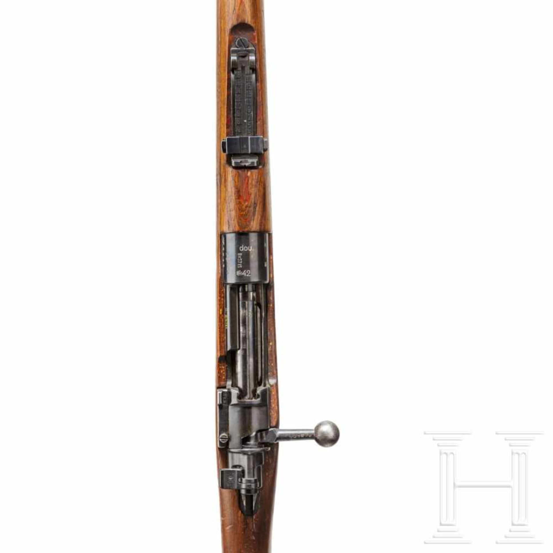 A rifle "G 24(T)", code "dou - 42"Kal. 8x57 IS, Nr. 7313, Verschluss nicht nummerngleich, alle - Bild 3 aus 3