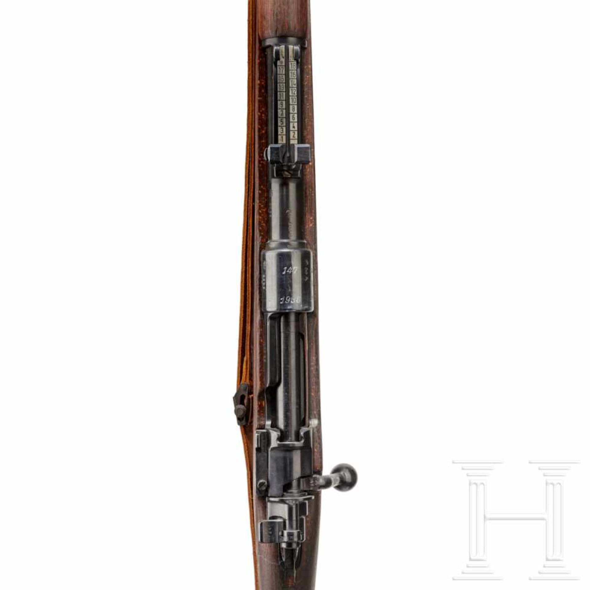 A carbine 98 k, code "147 - 1938"Kal. 8x57 IS, Nr. 2492m, nummerngleich inkl. Schrauben bis auf - Bild 3 aus 3