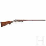 A hammer rifle shotgun, German, end of 19th centuryKal. 16 /10,5 mm, Nr. 78, Kugellauf Kal. 10,5 mm,