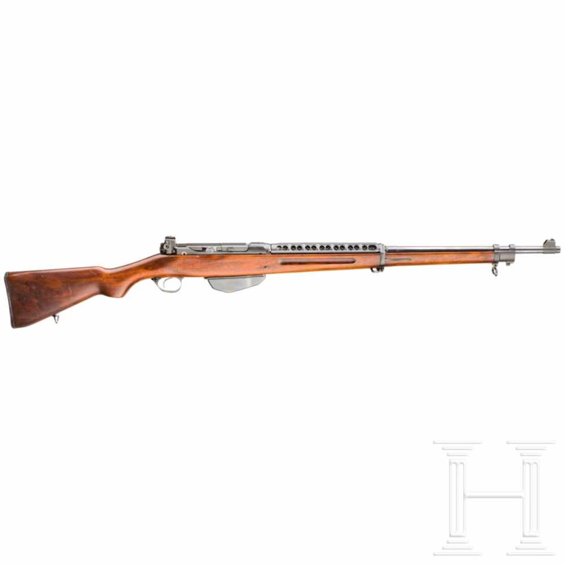 A Vickers Pedersen self-loading rifle Mod. PA, military test in the 1920s/1930sCal. .276 Pedersen (