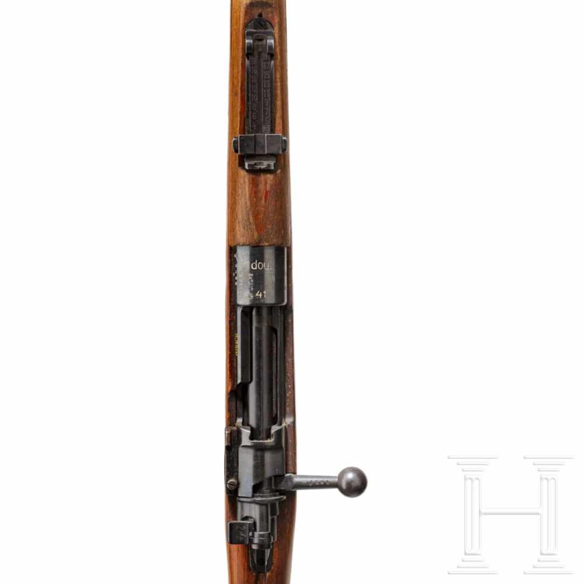 A rifle "G 24(t), code "dou - 41"Kal. 8x57 IS, Nr. 6486a, Verschluss nicht nummerngleich, alle - Bild 3 aus 3