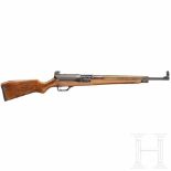 A Hecker & Koch model HK-SL7Kal. 7,62x51 mm, Nr. 14104, blanker Polygonlauf. Dt. Beschuss. G 3-