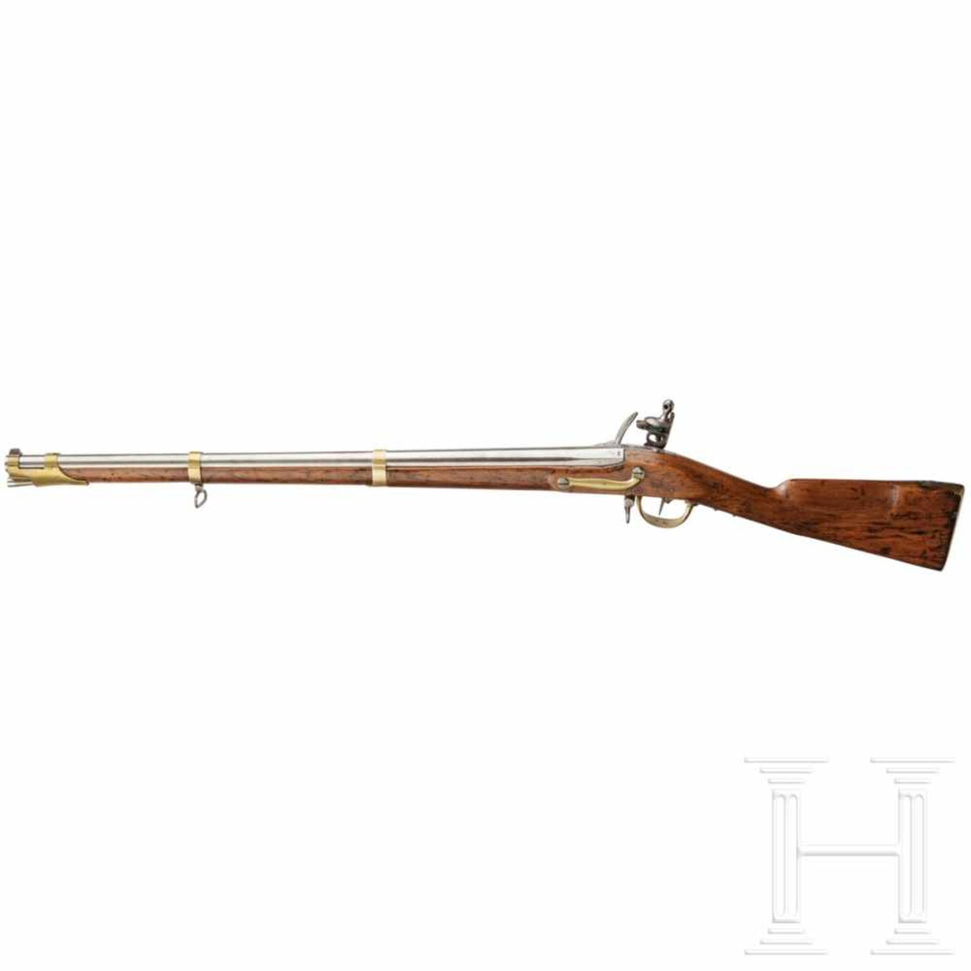 A Prussian Drill Musket for the Garde-Jäger Bataillon, made from a French officer's musketGlatter - Bild 2 aus 3