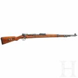 A carbine 98 k, Spandau 1917, made from a shortened rifle 98Kal. 8x57 IS, Nr. XX 1939,