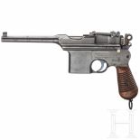 A Astra 900, China contractKal. 7,63 mm Mauser, Nr. 26927, zehnschüssig, matter Lauf, Länge 135