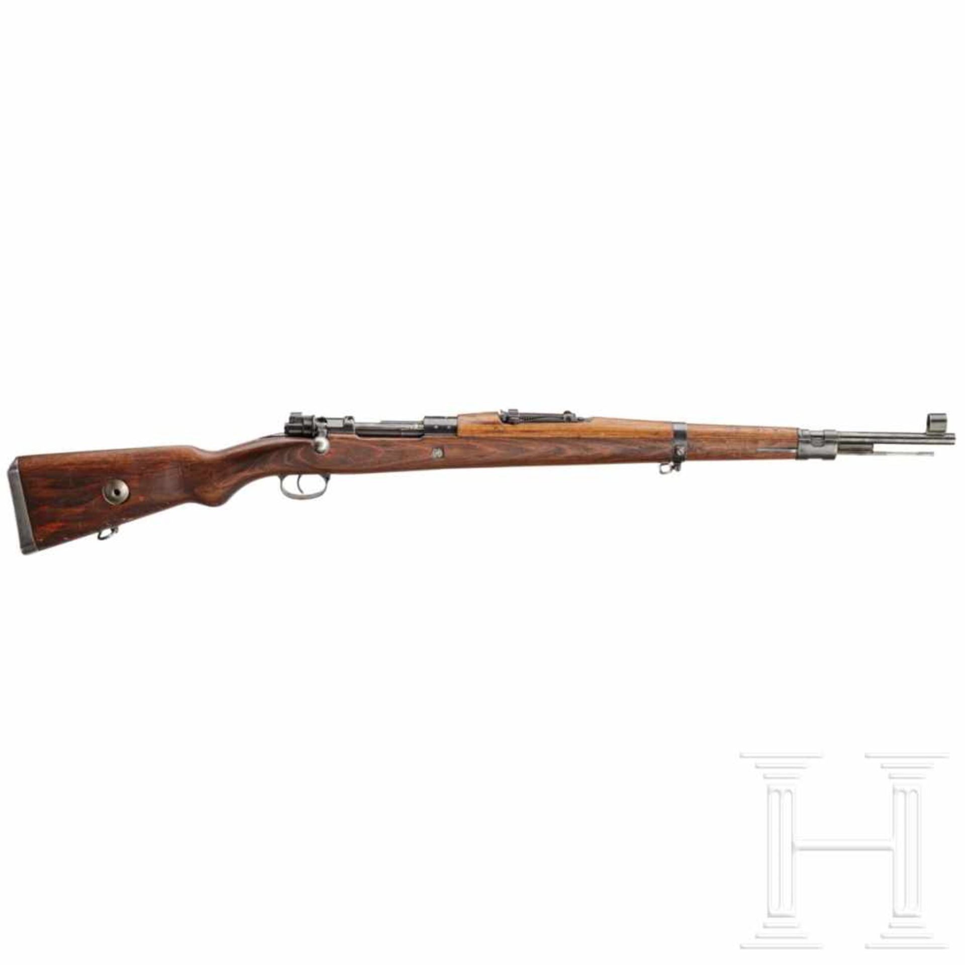 A rifle "G 24(T)", code "dou - 42"Kal. 8x57 IS, Nr. 7313, Verschluss nicht nummerngleich, alle