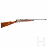 A Winchester Model 1903Kal. .22 Win., Nr. 80532. Blanker Lauf, Länge 20". . Fertigung 1913.