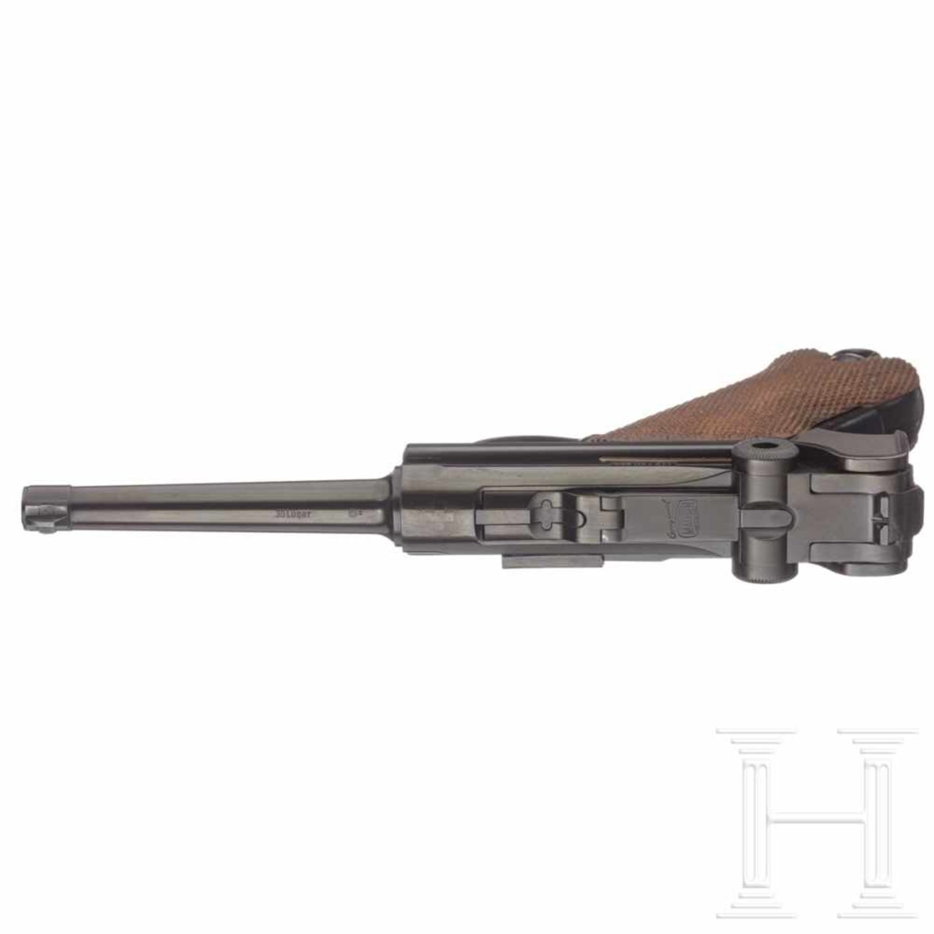 A P08/75 Mauser commemorativel "75 years Parabellum Pistol"Cal. 7.65 mm Luger, no. 176/250, matching - Bild 3 aus 3