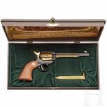 A cased Colt Frontier Scout Commemorative "1869 - Golden Spike - 1969" Kal. .22 l.r., Nr. 3550GS,